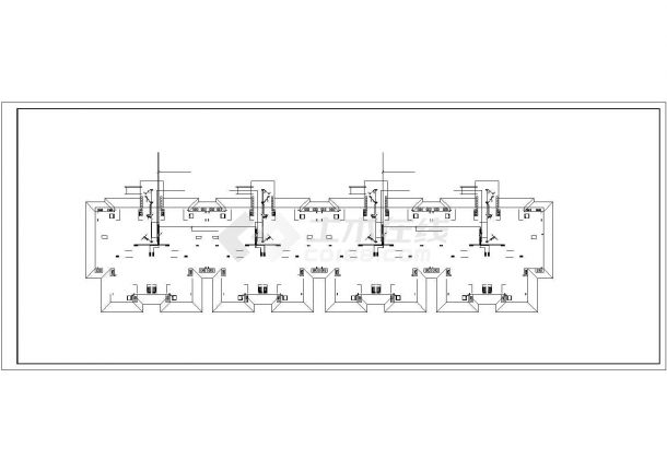 某地六层住宅楼电气设计施工图（含说明）-图一
