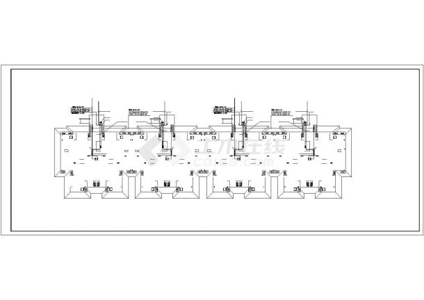某地六层住宅楼电气设计施工图（含说明）-图二