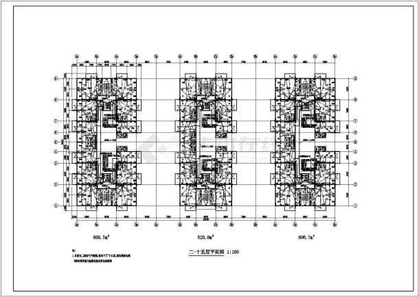某地区住宅楼电气设计CAD施工图-图一