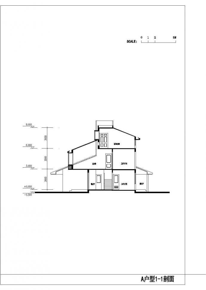 新世纪农村住宅楼建筑设计方案图纸_图1