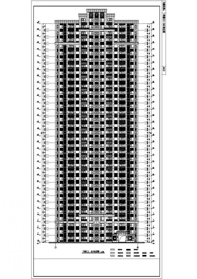 某33层剪力墙结构高层住宅楼建筑结构全套施工图_图1
