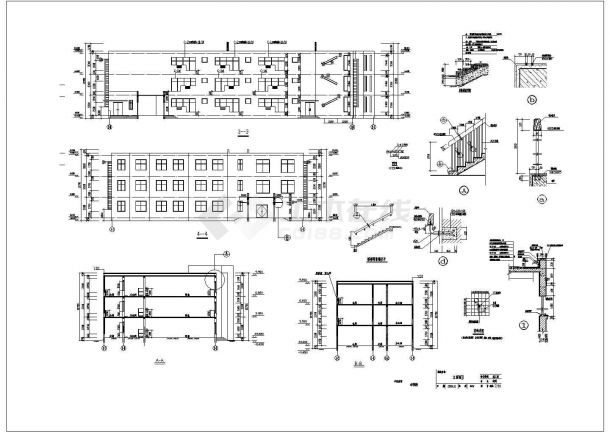 某12班幼稚园建筑设计施工图-图二