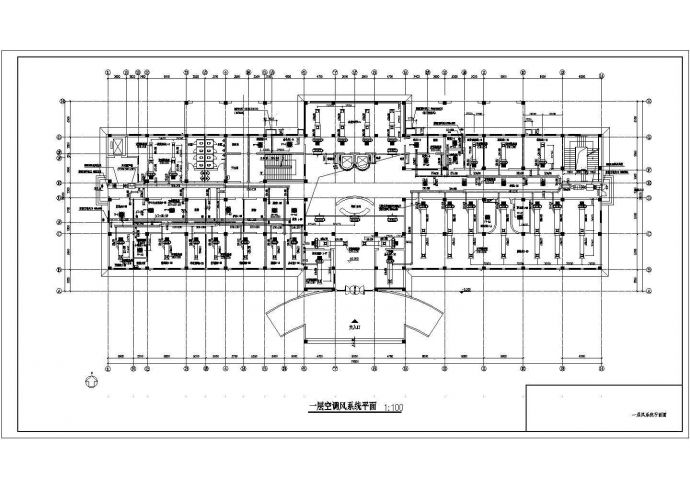某市六层口腔医院空调设计全套图纸_图1