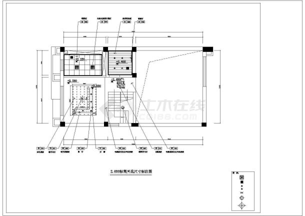 某地联排别墅装修设计图纸（全套）-图二