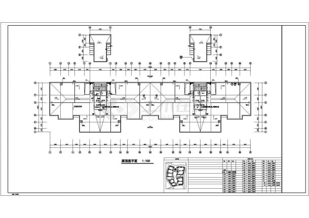 【内蒙】某高层商住楼给排水消防施工图（直饮水系统）-图一