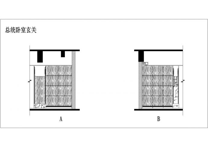 【天津】现代风格快捷酒店设计CAD施工图（附效果图）_图1