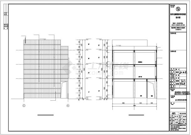 【海口市】某高层住宅设计施工图纸-图二