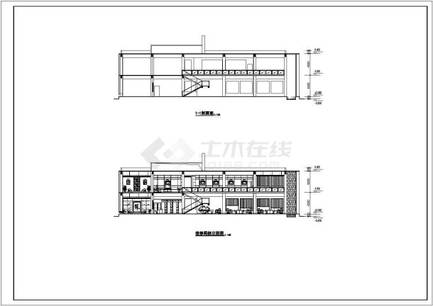 6532.2平方米办公别墅建筑施工图-图一