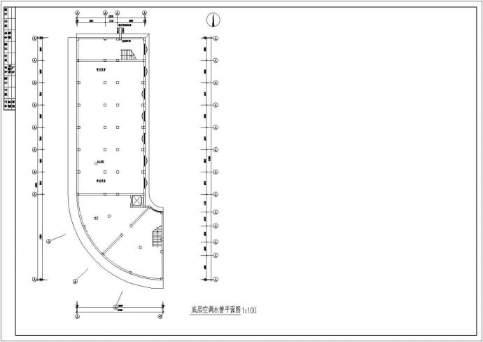 某地区大型宾馆中央空调施工图全套设计图纸_图1