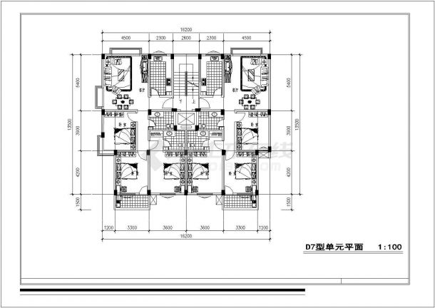 住宅新区8#地块设计方案设计cad图纸-图二