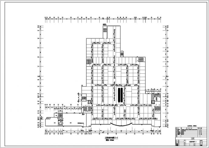 某地区大型嘉美商场空调设计平面图纸_图1