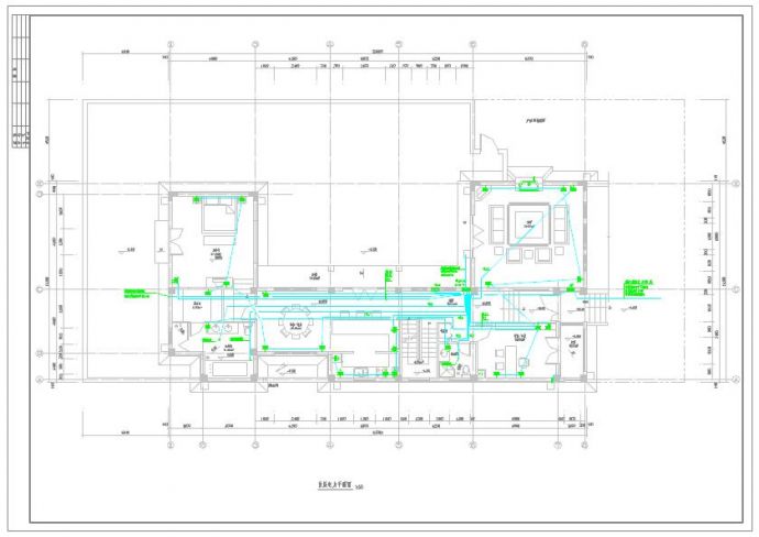 某地区大型别墅电气设计施工详细图_图1