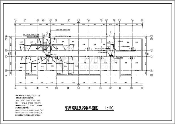 某地新农村五层住宅楼电气设计施工图-图一