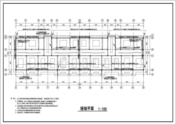 某地新农村五层住宅楼电气设计施工图-图二