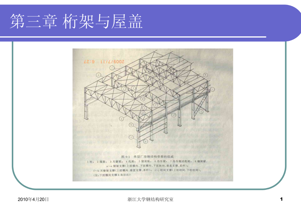 钢屋架设计：桁架与屋盖-图一