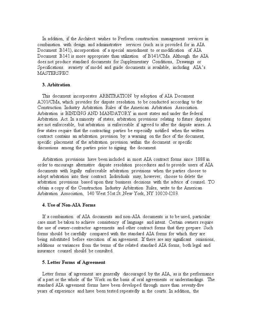 AIA Document A101_CMa（1992）Standard Form of Agreem-图二