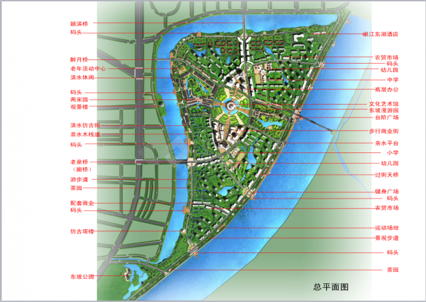 【眉山】生态可持续城市规划设计方案（ppt格式）-图一