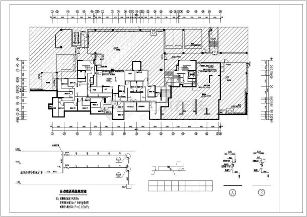 【江苏】某高层住宅楼给排水及消防施工图（2015最新设计）-图一