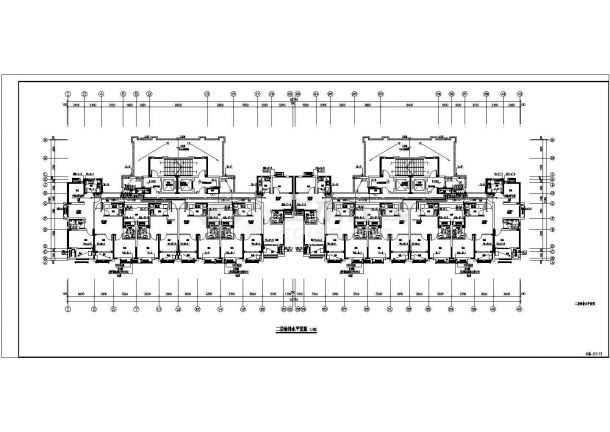 【湖北】某19层一类高层住宅给排水消防施工图（冷凝水系统）-图二