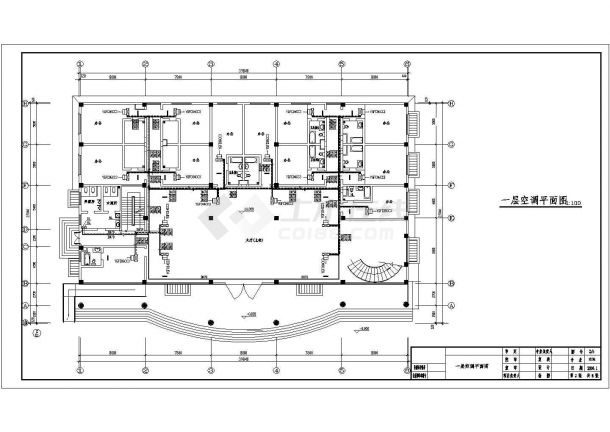 某地区大型办公楼空调给排水设计图纸-图二