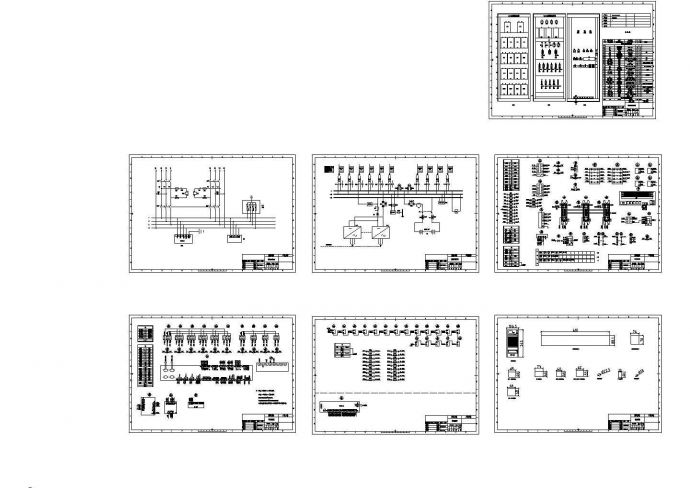 某工程电气图纸设计全套_图1