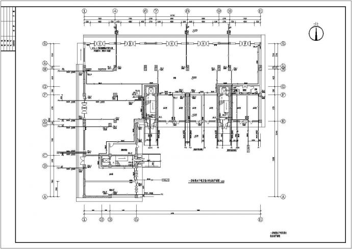 南方某地上十一层商住楼建筑给水排水设计cad全套施工图_图1