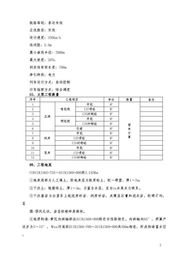 武广铁路客运专线长沙境内某隧道南端实施施工组织设计-图二