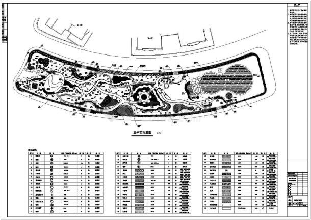 园林绿化详细施工CAD图-图一