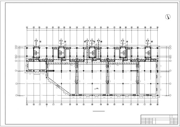 住宅楼小区建筑采暖系统设计施工图（含给排水设计）_图1