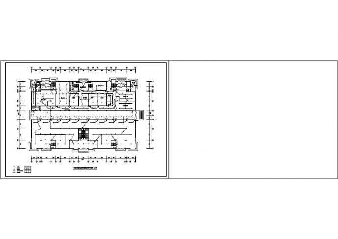 某地区公寓综合楼消防设计CAD图纸_图1