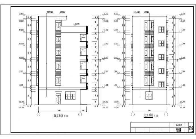 【广东】五层框架结构私人住宅建筑结构施工图_图1