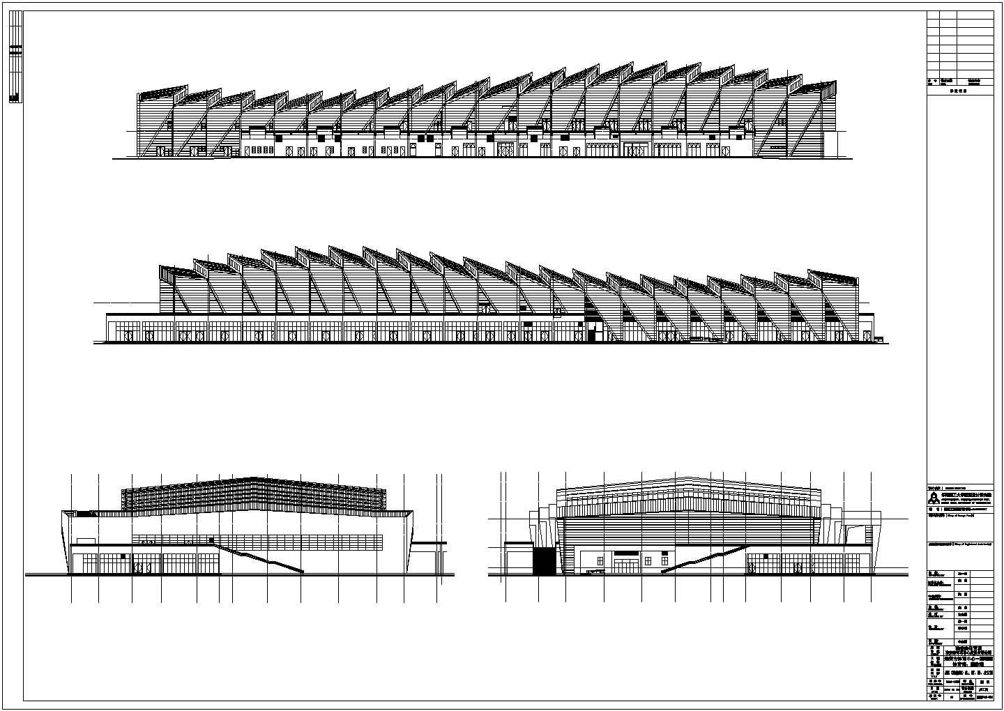 【江苏省】某多层游泳馆建筑设计施工图