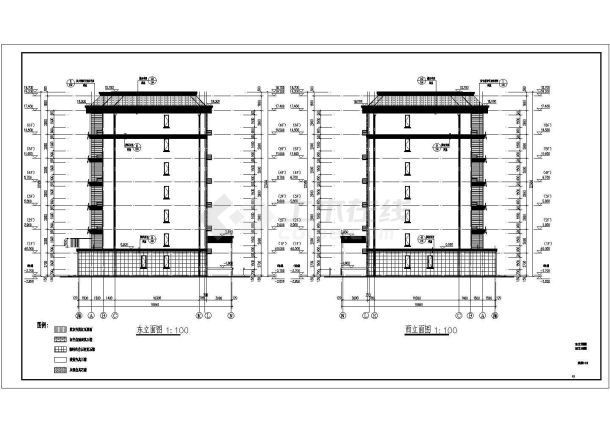 【河北省】某多层住宅建筑结构施工图-图二