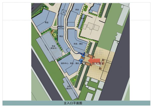 【宁夏】温泉度假小镇景观设计方案（jpg格式）-图二