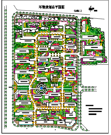 广州某小区园林景观设计规划图(节点详细)-图一