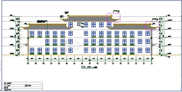 【安徽省】某仿古中医院建筑结构施工图-图二