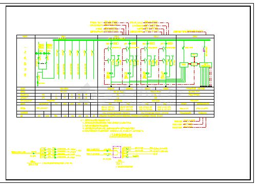 某地办公楼电气设计系统施工图（全集）-图一