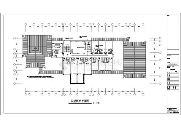 某地区宾馆建筑电气设计CAD改造图-图二