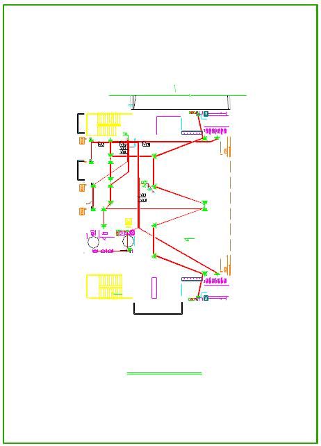 最新幼儿园电气设计cad施工图-图二