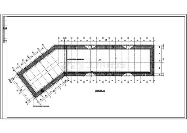 某六层框架结构医学院宿舍楼电气设计图纸-图一