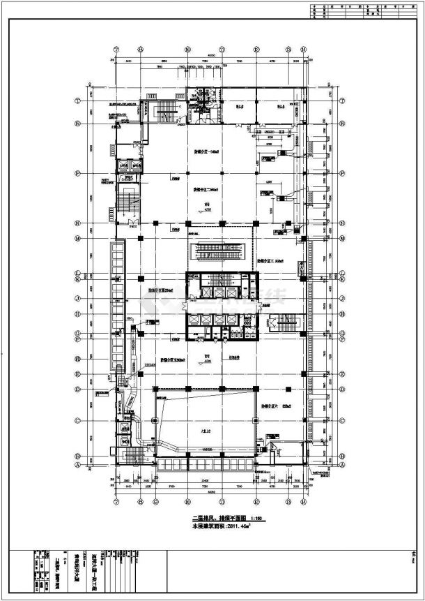 某地区建筑暖通设计施工CAD详图-图一