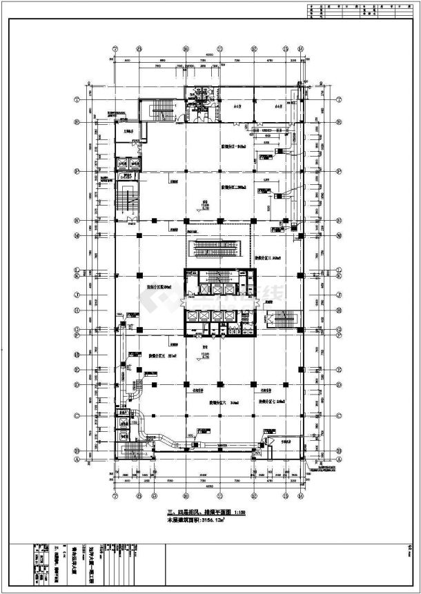 某地区建筑暖通设计施工CAD详图-图二