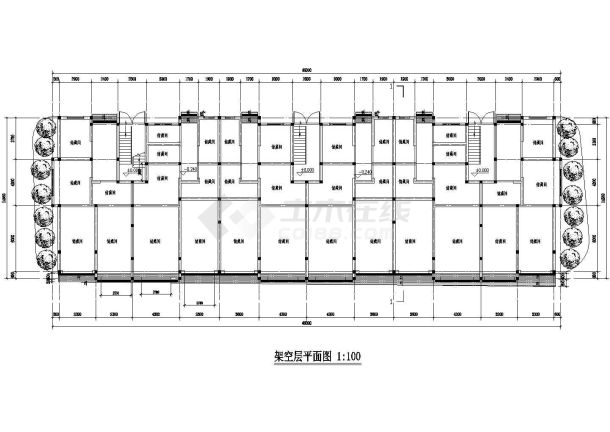 某多层安置房方案设计及建筑施工图-图二