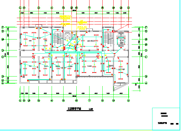 某地办公楼详细电气施工图（全集）_图1