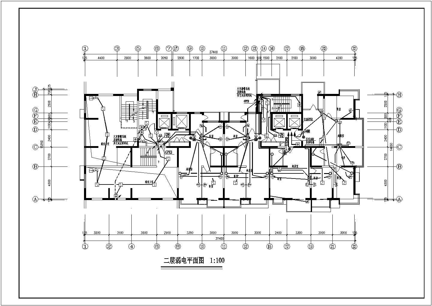 某地住宅楼详细电气施工图（全集）