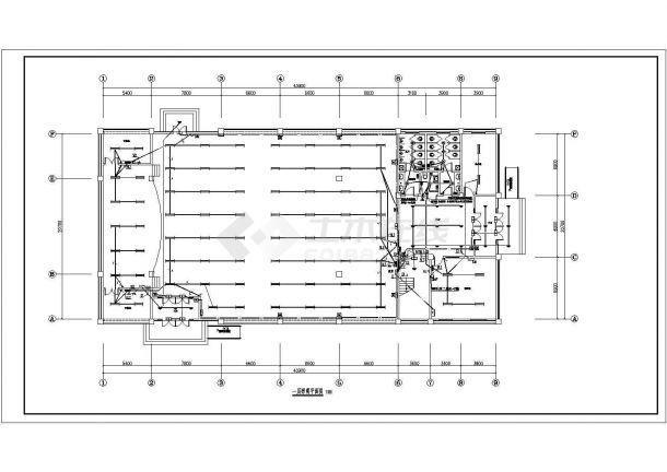 某二层二类学术报告厅电气设计施工图-图二