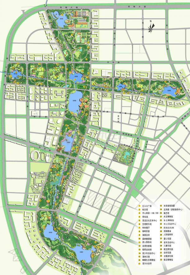 【成都】东升城市公园景观方案文本（jpg格式）-图一