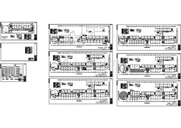某六层多媒体教学楼电气设计图纸-图一