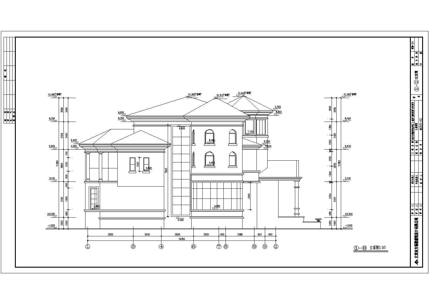 某新中式风格别墅建筑设计方案图（含效果图）