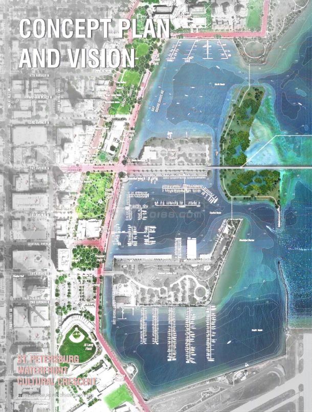 【圣彼得堡】科技化生态码头湿地空间景观规划设计方案（jpg格式)-图一